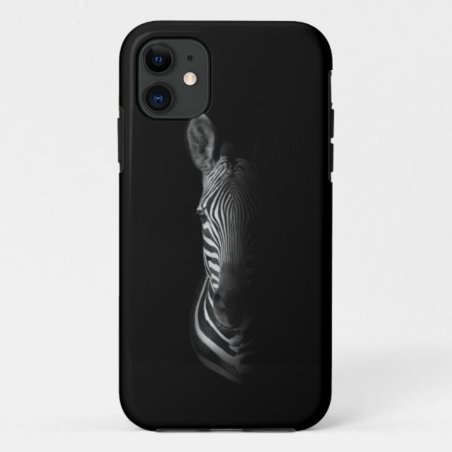 Telefonkasten mit Zebra Case-Mate iPhone Hülle (Rückseite)