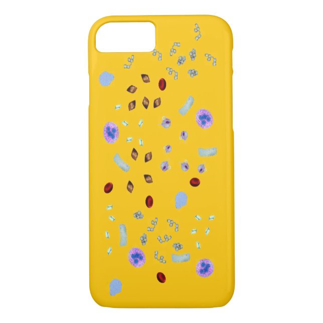 Telefonkasten (viele Modelle) - Urin-Partikeln Case-Mate iPhone Hülle (Rückseite)