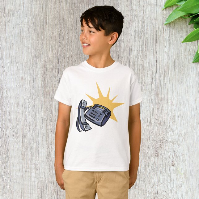 Telefonkommunikation T-Shirt (Von Creator hochgeladen)
