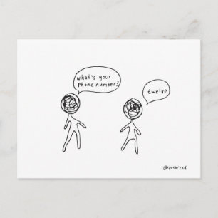 Telefonnummer Postkarte