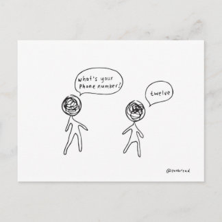 Telefonnummer Postkarte