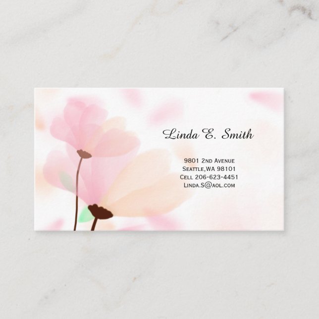 Telefonnummerkarte (Vorderseite)