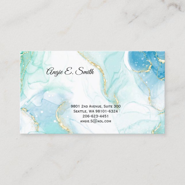 Telefonnummerkarte (Vorderseite)