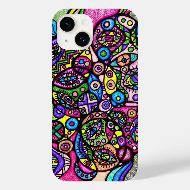 Telefonzelle Case-Mate iPhone 14 Hülle (Rückseite)