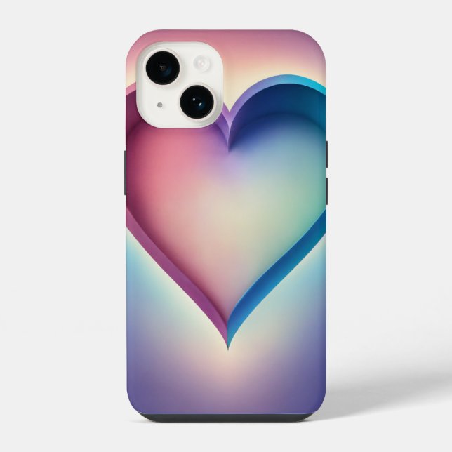 Telefonzelle iPhone 14 Hülle (Rückseite)
