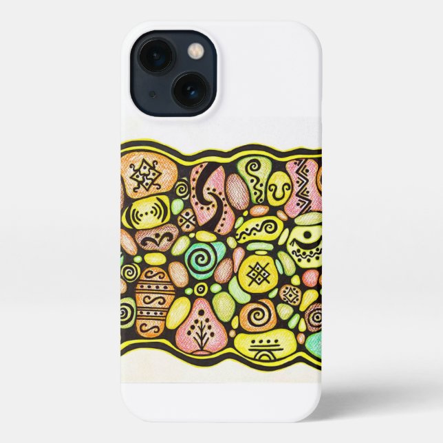 Telefonzelle iPhone Hülle (Rückseite)