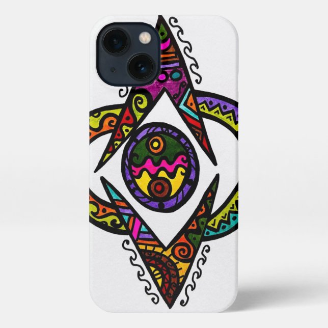 Telefonzelle iPhone Hülle (Rückseite)