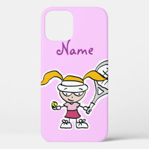 Telefonzelle mit Tennismädchen Cartoon title_seo2
