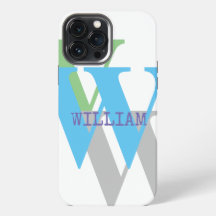 Telefonzelle MONOGRAM, NAME iPhone bearbeiten Wort