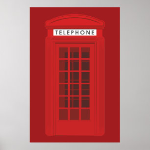 Telefonzelle Poster