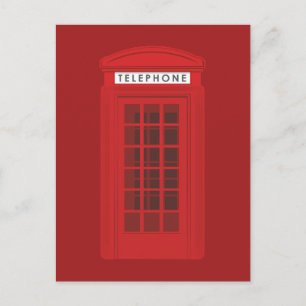 Telefonzelle Postkarte