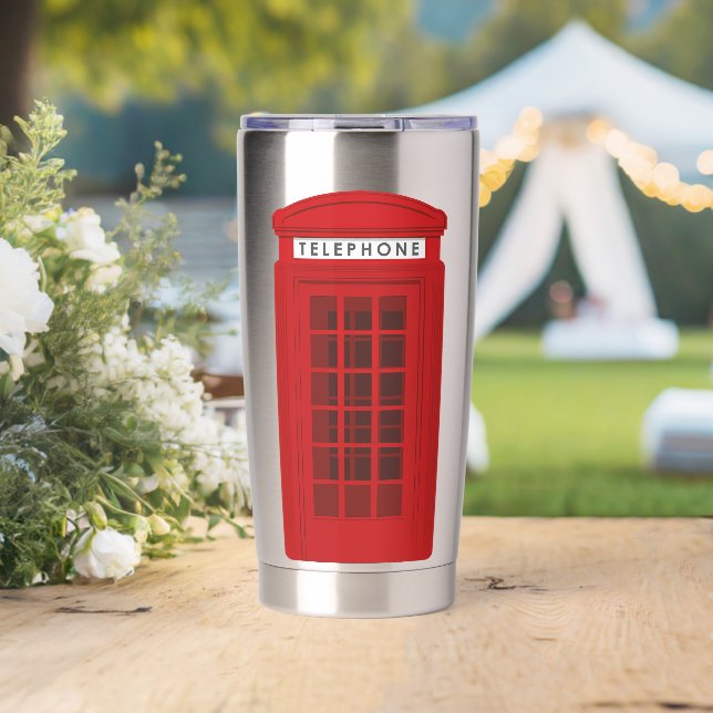 Telefonzelle Thermobecher (Hochzeit (gedreht))