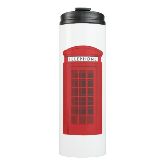 Telefonzelle Thermosbecher (Vorderseite)