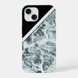 Telefonzelle "Wood White" iPhone 15 Hülle