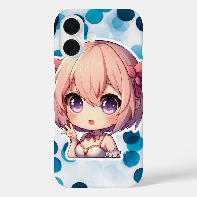Telefonzubehör für Anime Lovers iPhone 16 Hülle (Rückseite)