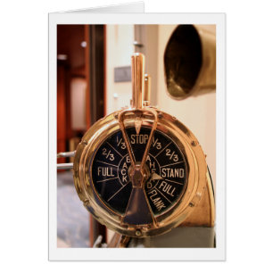 Télégraphe de commande du moteur