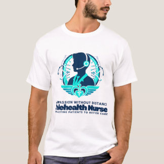 Telehealth-Krankenschwester Mitgefühl ohne Distanz T-Shirt