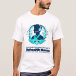 Telehealth Nurse Compassion Without Distance T-Shirt<br><div class="desc">Honor the modern medical heroes who bridge the gap with this striking Telehealth Nurse design. Featuring a high-tech glowing interface and the powerful message "Compassion Without Distance, " this artwork celebrates the dedicated professionals connecting patients to better care from anywhere. Perfect for customizing with your own text!</div>