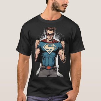Telekinetic Superhero T - Shirt Design