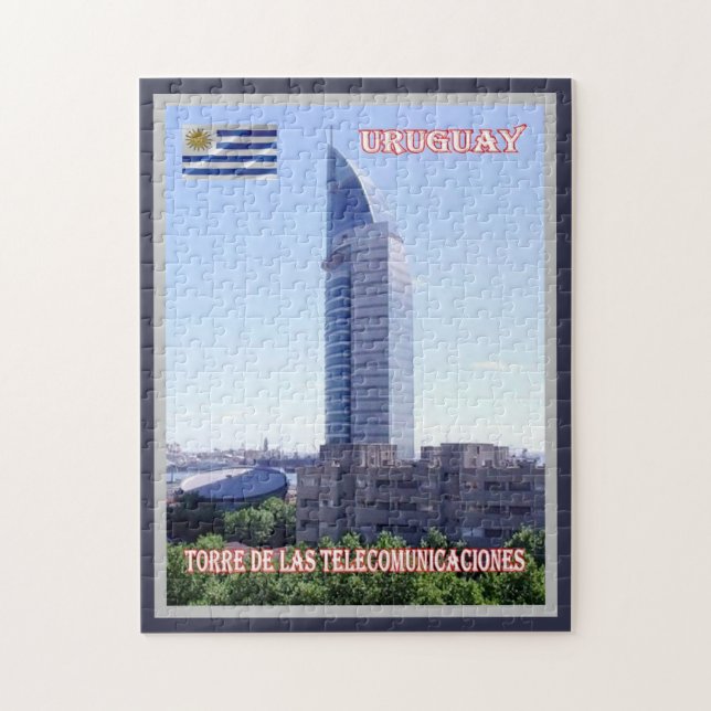 Telekommunikationstower - Uruguay - (Vertikal)