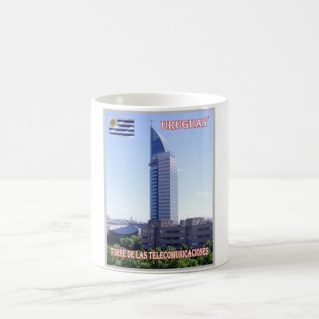 Telekommunikationstower - Uruguay - Kaffeetasse (Mittel)