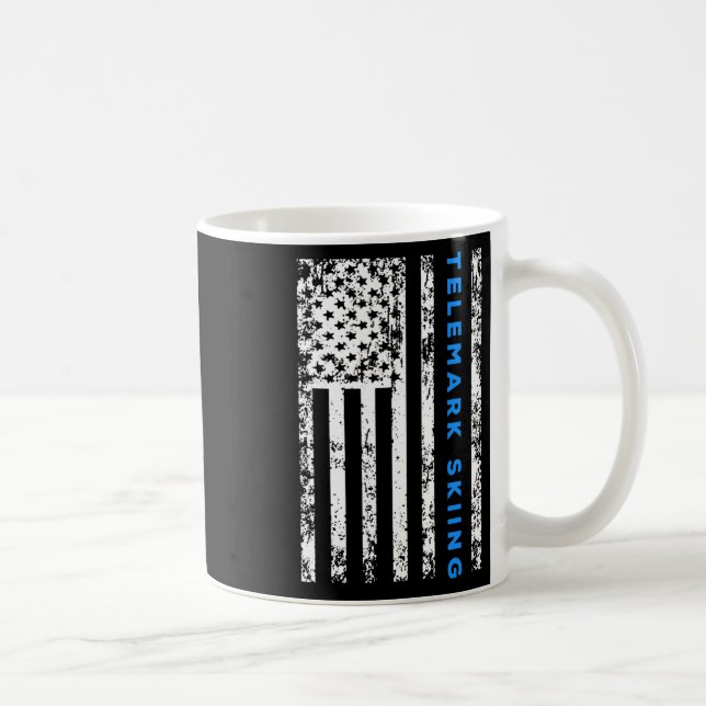 Telemark Skiing Kaffeetasse (Rechts)