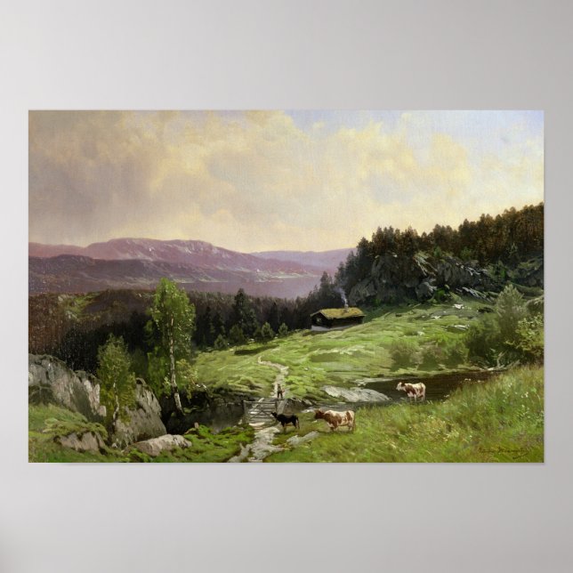 Telemark, Südnorwegen Poster (Vorne)