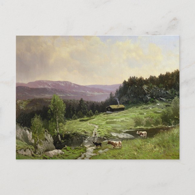 Telemark, Südnorwegen Postkarte (Vorderseite)