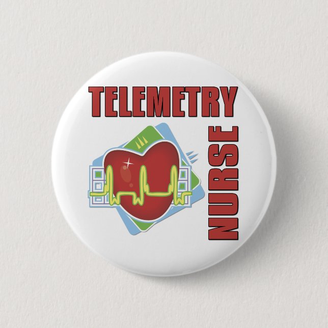 Telemetrie-Krankenschwester Button (Vorderseite)