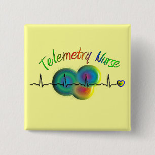 Telemetrie-Krankenschwester-Geschenke Button
