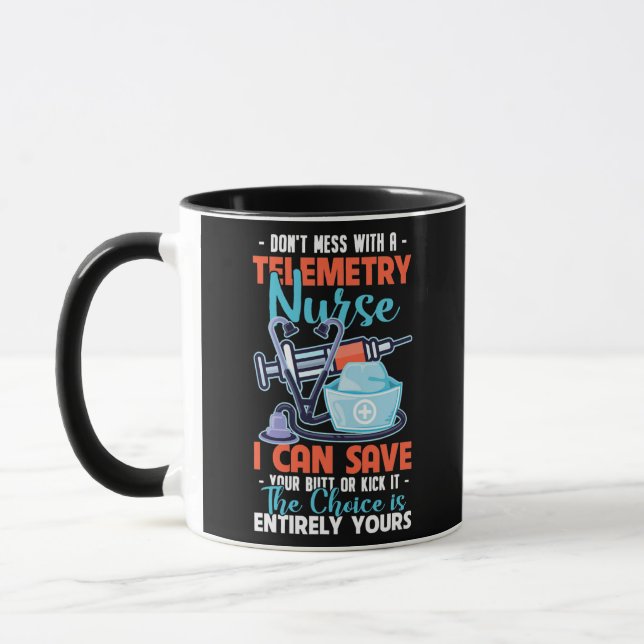 Telemetrie Krankenversicherung Funny Telemetrie Kr Tasse (Links)
