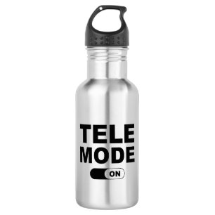 Telemodus Ein Edelstahlflasche