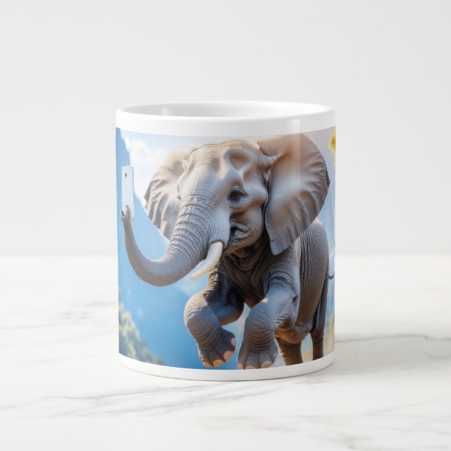 TELEPHANTASTIC - Jumbo-Tasse (Vorderseite)