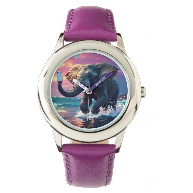 TELEPHANTASTISCH ARMBANDUHR (Vorderseite)