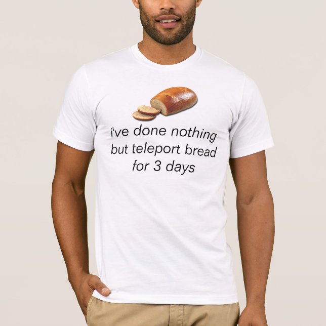 teleport Brott-shirt T-Shirt (Vorderseite)