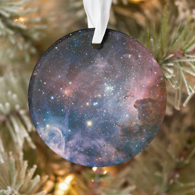 Télescope Nebula Hubble Carina Rouge et Bleu (Arbre)