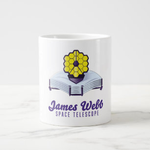 Télescope spatial James Webb. Grande tasse de café