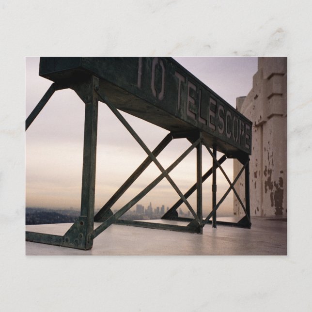 Teleskop Postkarte (Vorderseite)