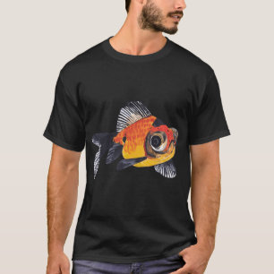 Teleskop-Schleier-Goldfisch-Carassius auratus T-Shirt