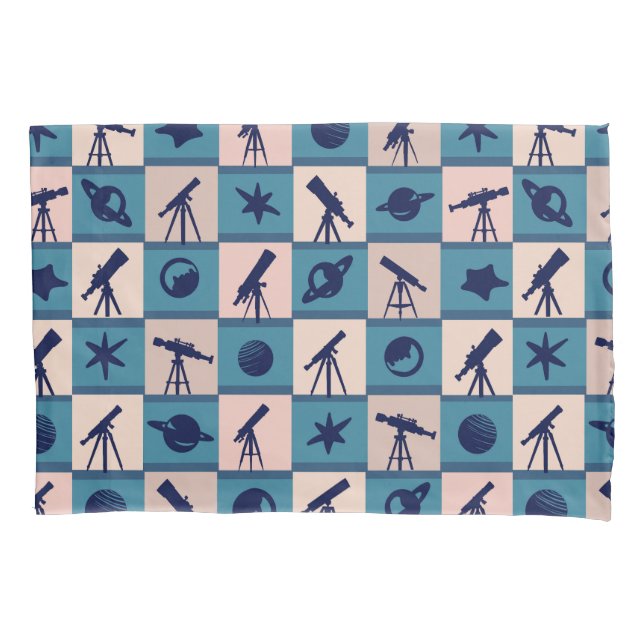 Teleskopmuster für Pillowcase Kissenbezug (Vorderseite)