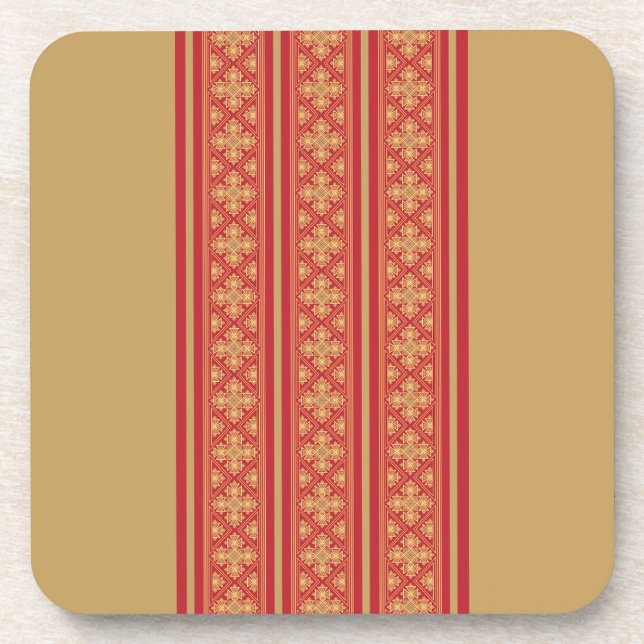 Telet Cross Pendant Getränkeuntersetzer (Vorderseite)