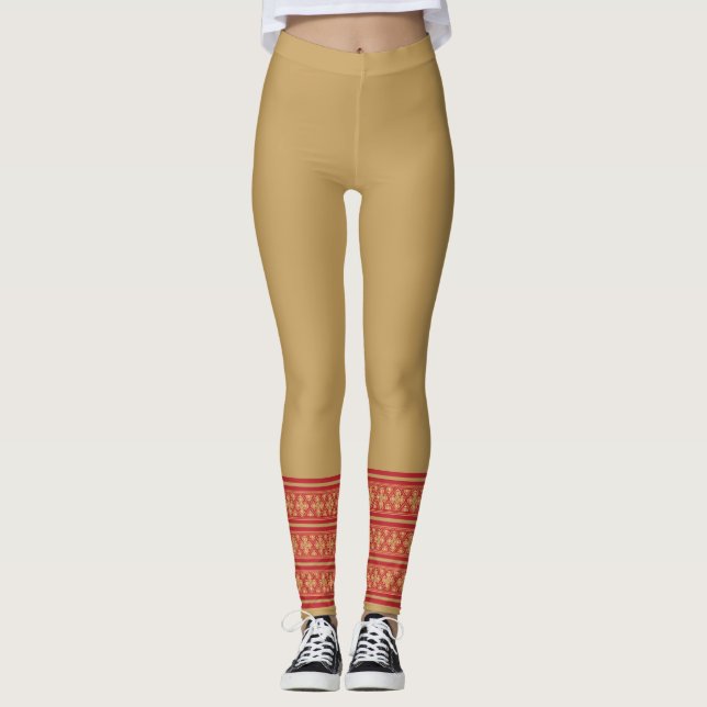Telet Cross Pendant Leggings (Vorderseite)