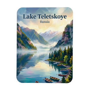 Teletskoje-See Russland Magnet