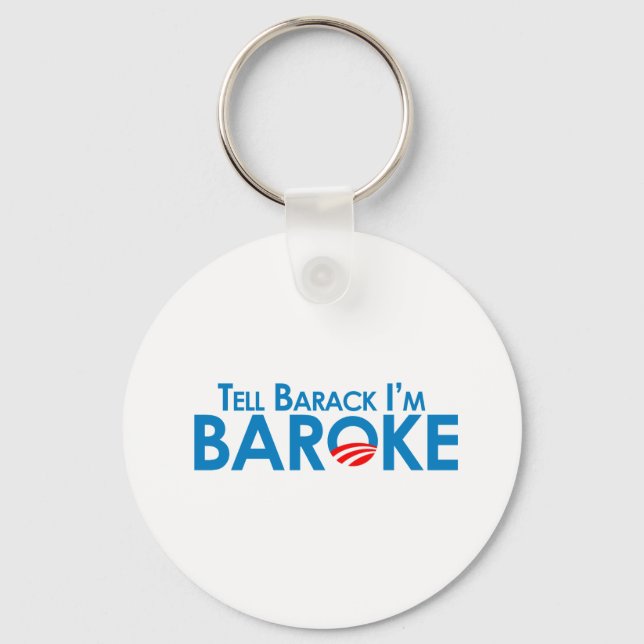 Tell Barack Im Baroke Schlüsselanhänger (Vorderseite)