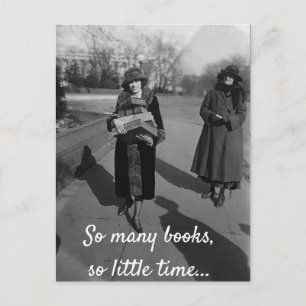 Tellement de livres carte postale