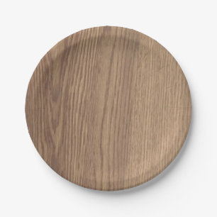 Teller aus Holzkörnpapier