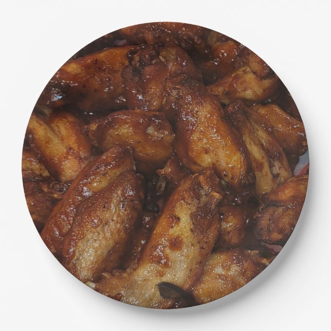 Teller aus Hühnerflügel  (Vorderseite)