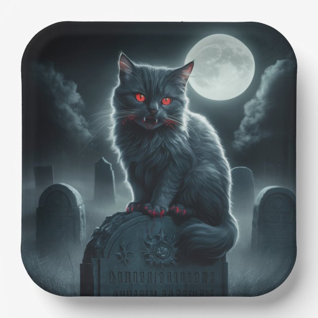 Teller aus Karton Serie 1 Dark 05 (Vorderseite)