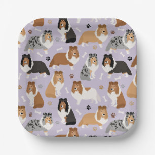 Teller aus Sheltie Bones und Paws Paper