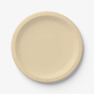Teller aus Weißpapier
